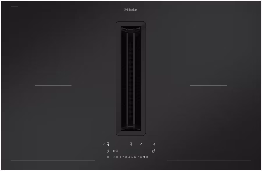 Plita incorporabila inductie cu hota Miele KMDA7876FL-U 125 Gala Ed